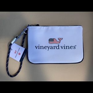 Vineyard Vines x Target Wristlet White Patriotic